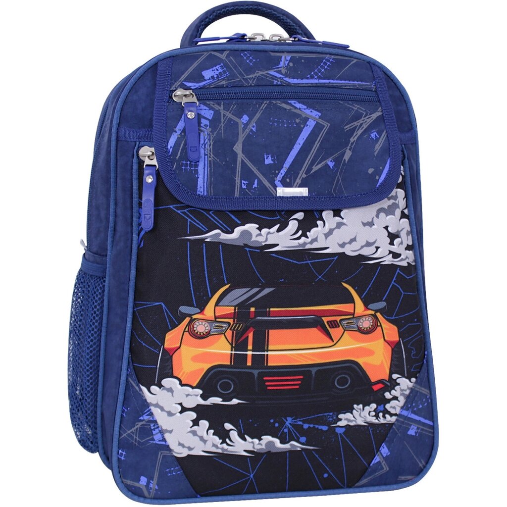 Рюкзак шкільний Bagland Відмінник 20 л. 225 синій 904 (0058070) від компанії Shock km ua - фото 1