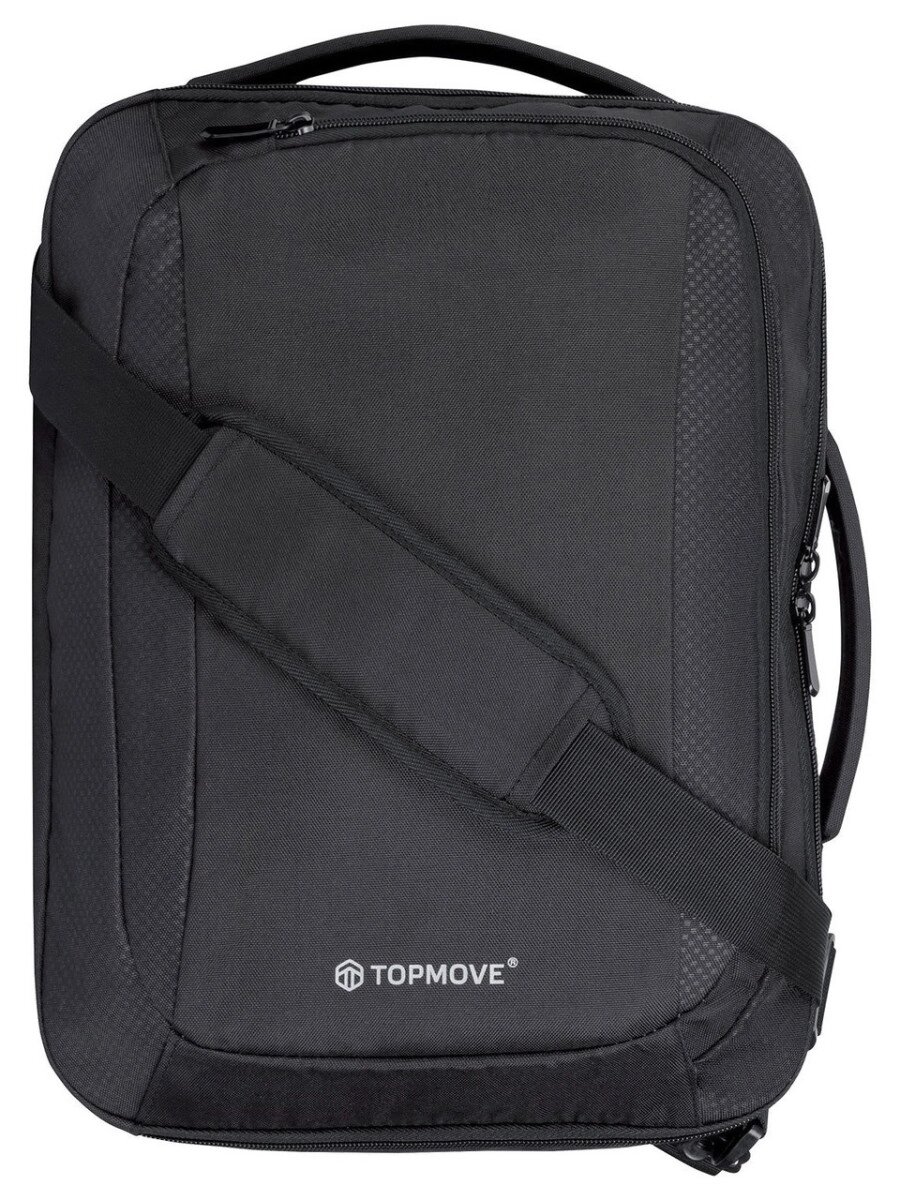 Рюкзак, сумка два в одному для ноутбука два в одному 15,6. 27L Topmove чорний від компанії Shock km ua - фото 1
