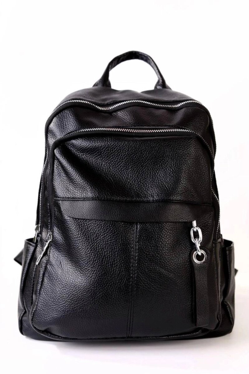 Рюкзак жіночий чорний код 7-744 від компанії Shock km ua - фото 1