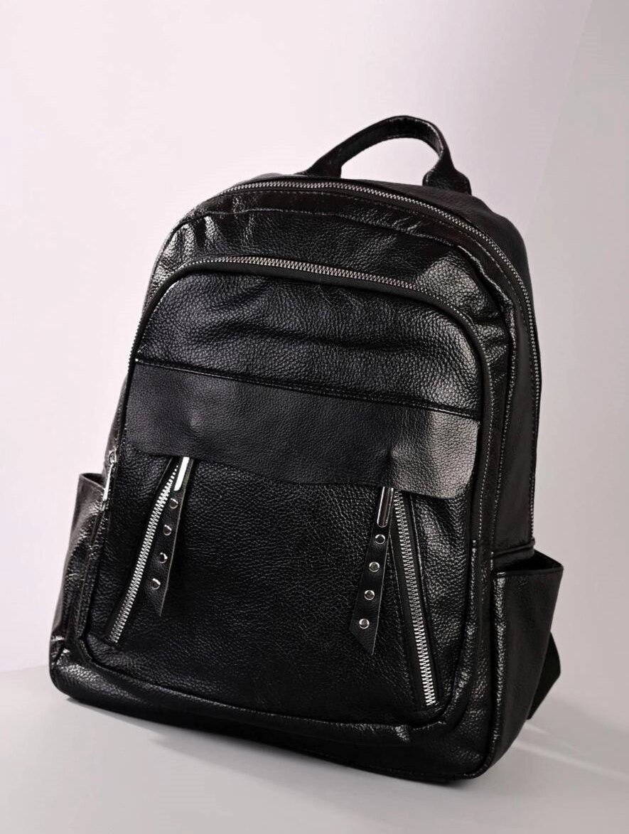Рюкзак жіночий чорний код 7-772 від компанії Shock km ua - фото 1