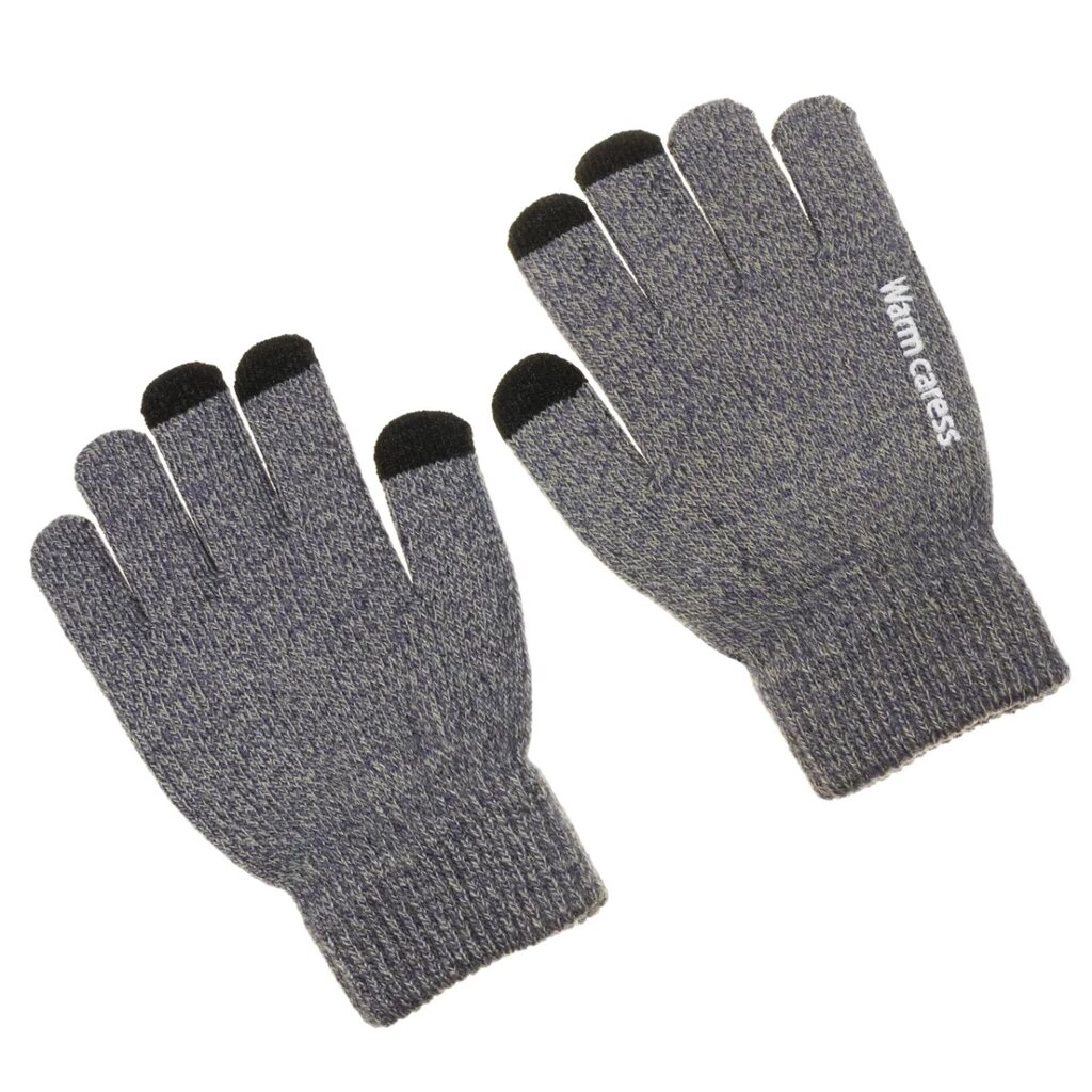 Сенсорні рукавички, сірий від компанії Shock km ua - фото 1