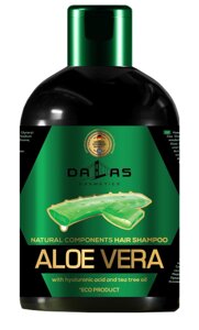 Шампунь для волосся Dalas з гіалуронової кислотою, соком алое і маслом чайного дерева 729200 1000 г
