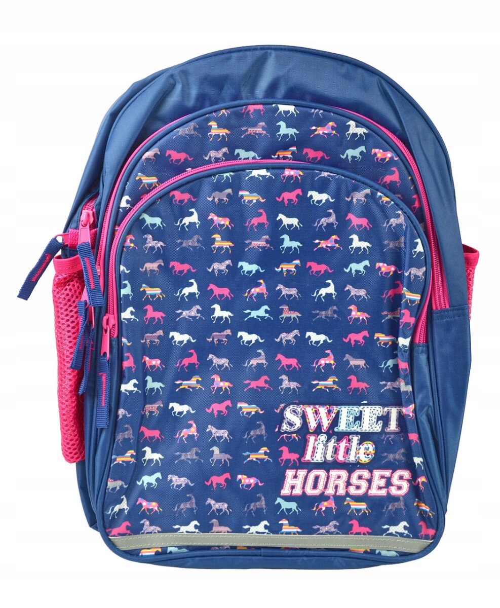 Шкільний рюкзак для дівчинки Paso Multicolour синій від компанії Shock km ua - фото 1