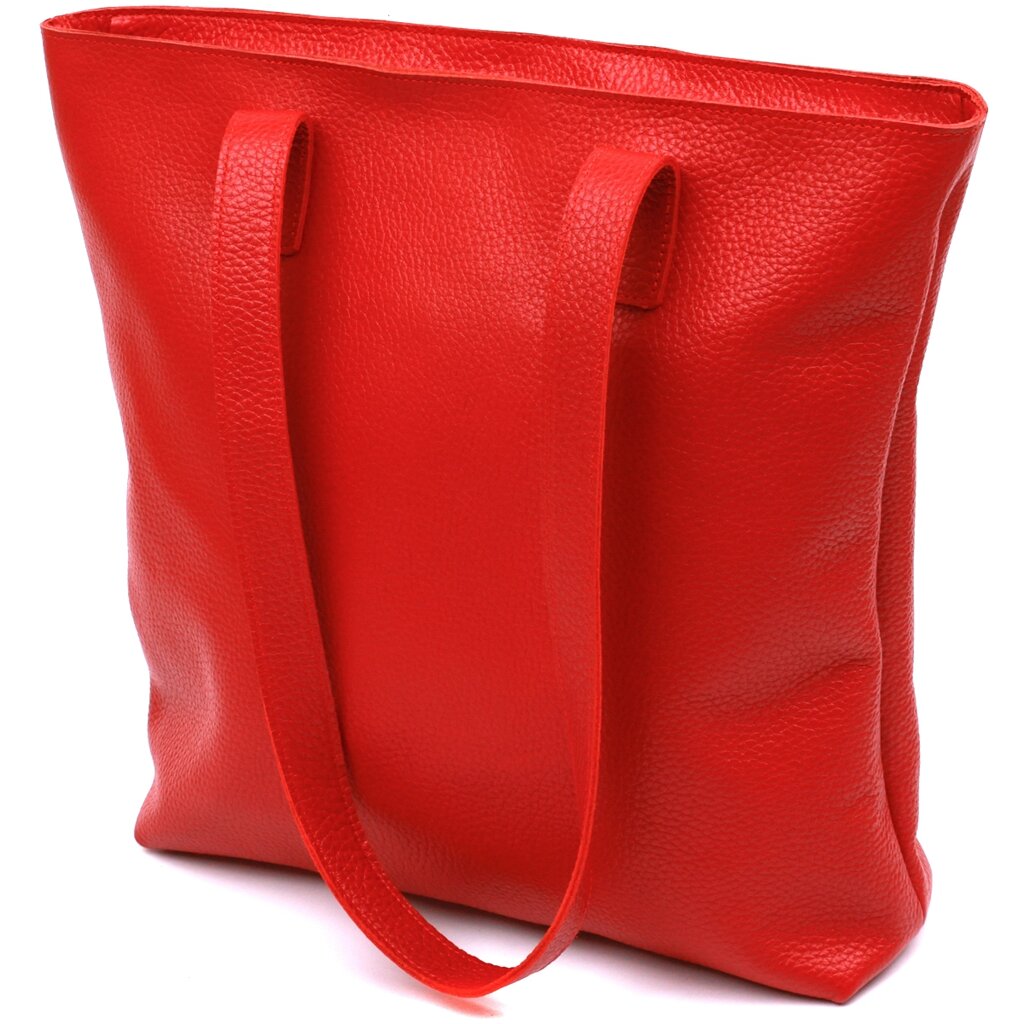 Шкіряна сумка жіноча сумка Shvigel 16355 Червоний від компанії Shock km ua - фото 1