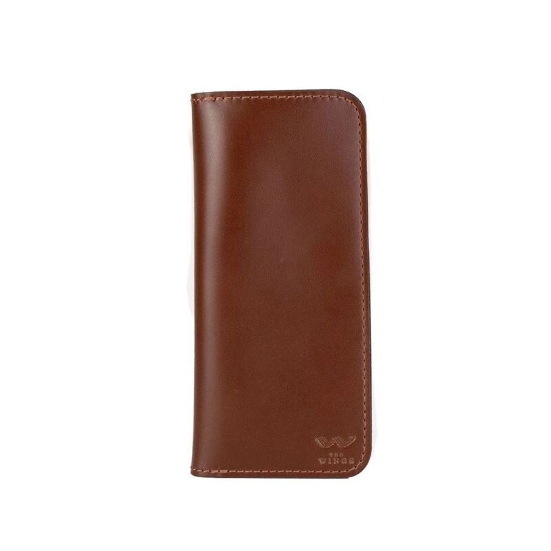 Шкіряне портмоне Middle світло-коричневий від компанії Shock km ua - фото 1