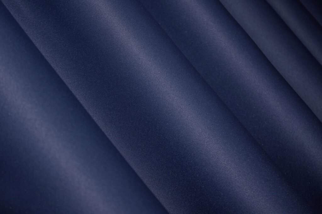 Шторна тканина блекаут "Fusion Dimout". Колір синій. Код 831ш від компанії Shock km ua - фото 1