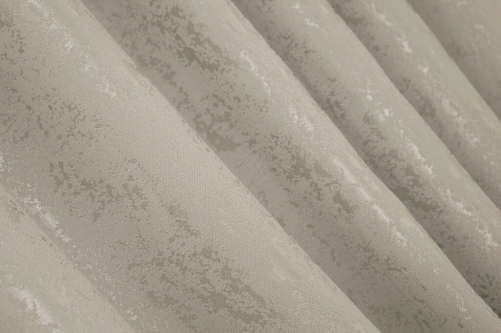 Шторна тканина льон мармур, колекція  "Pavliani". Колір сіро-бежевий. Код 1177ш від компанії Shock km ua - фото 1