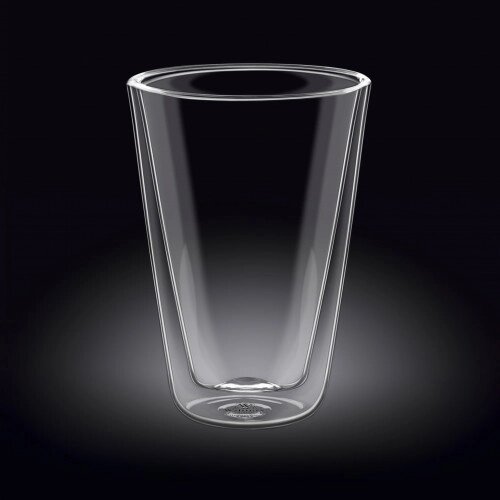 Склянку з подвійним дном Thermo Wilmax WL-888707 500 мл від компанії Shock km ua - фото 1