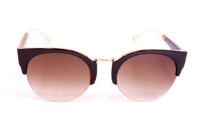 Сонцезахисні окуляри жіночі 8127-1 коричнева лінза
