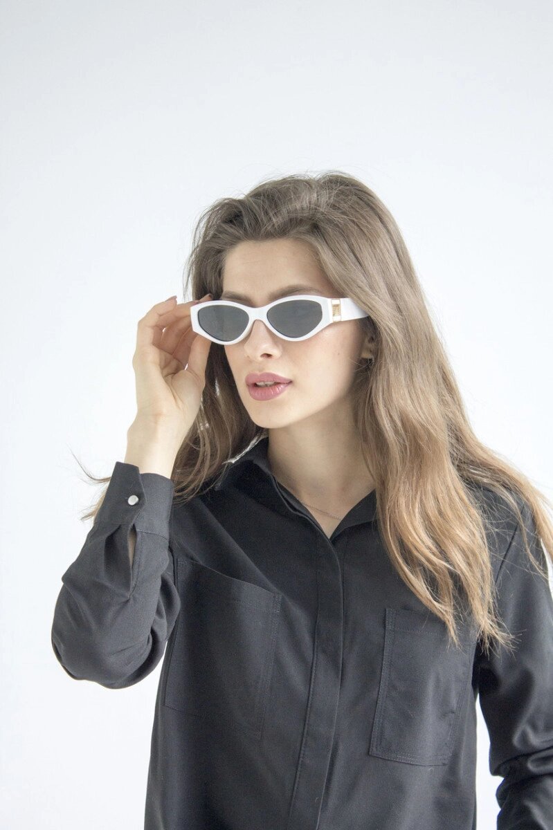 Сонцезахисні жіночі окуляри 0128-4 від компанії Shock km ua - фото 1