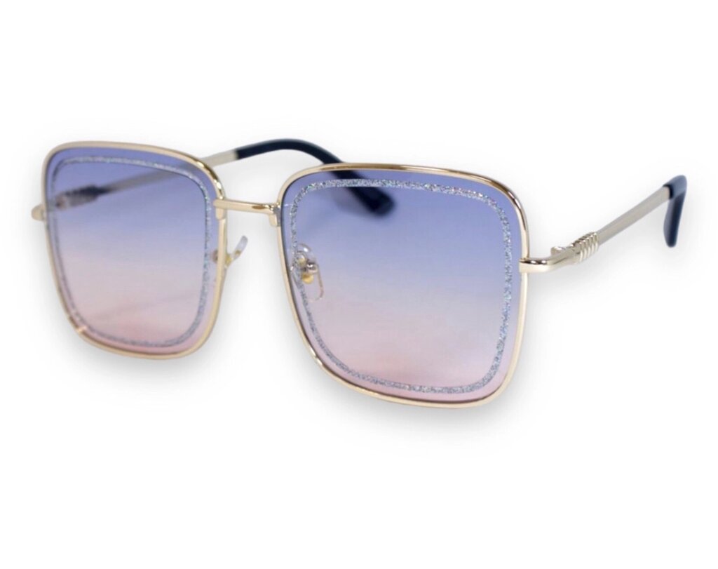 Сонцезахисні жіночі окуляри 0363-6 від компанії Shock km ua - фото 1