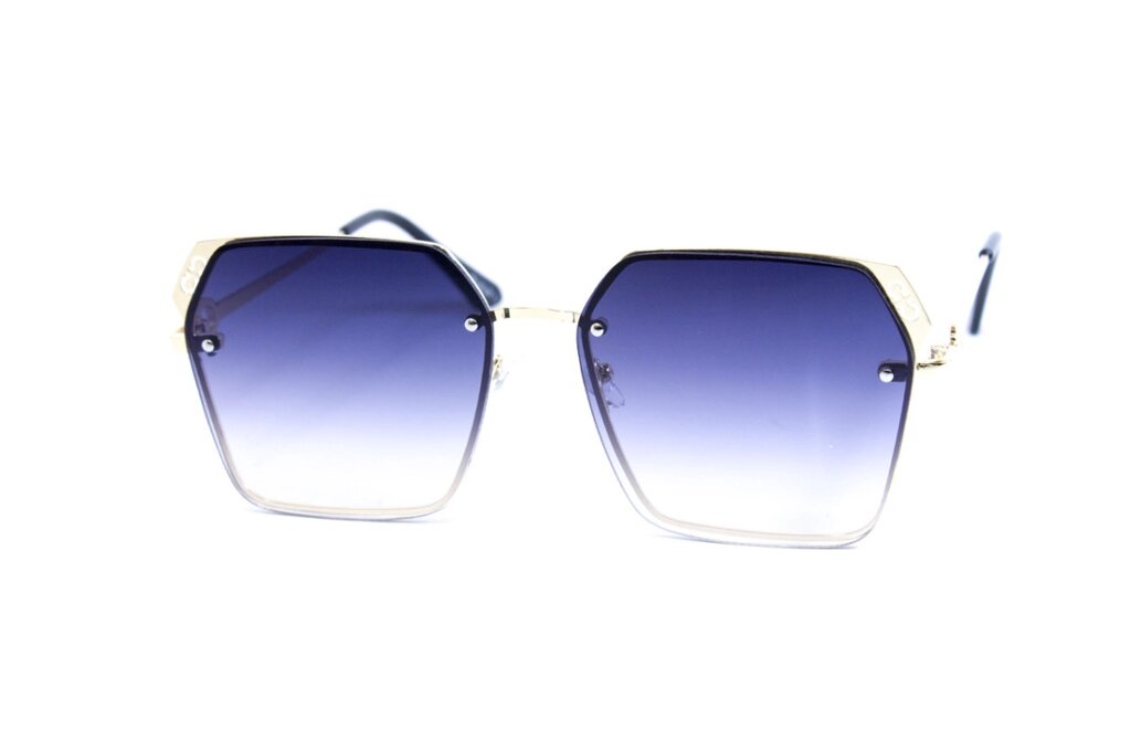 Сонцезахисні жіночі окуляри 0369-1 від компанії Shock km ua - фото 1
