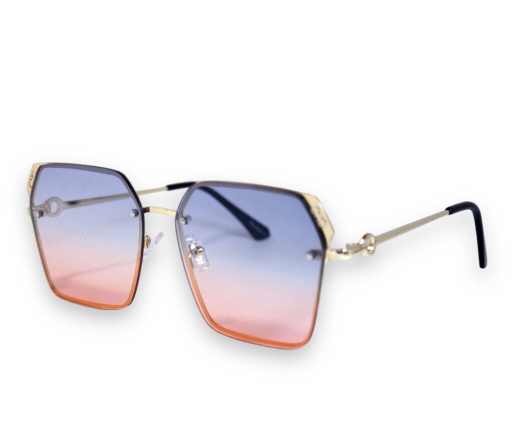 Сонцезахисні жіночі окуляри 0369-3 від компанії Shock km ua - фото 1