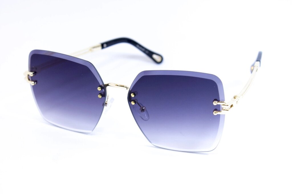 Сонцезахисні жіночі окуляри 0382-1 від компанії Shock km ua - фото 1