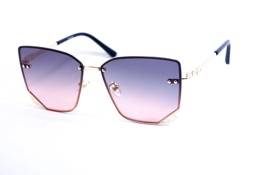 Сонцезахисні жіночі окуляри 0390-3 від компанії Shock km ua - фото 1