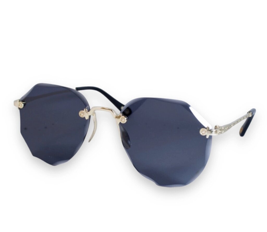Сонцезахисні жіночі окуляри 9007-3 від компанії Shock km ua - фото 1