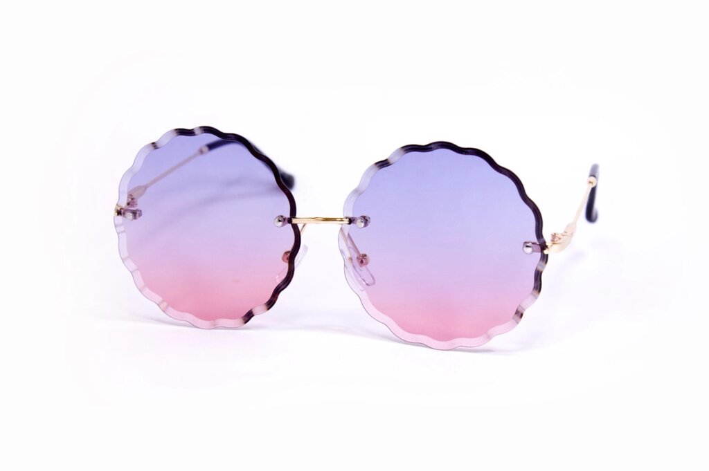 Сонцезахисні жіночі окуляри 9358-4 від компанії Shock km ua - фото 1