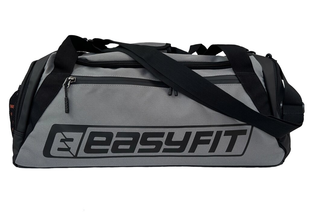 Спортивна сумка Easyfit SB1 45 л сіра від компанії Shock km ua - фото 1
