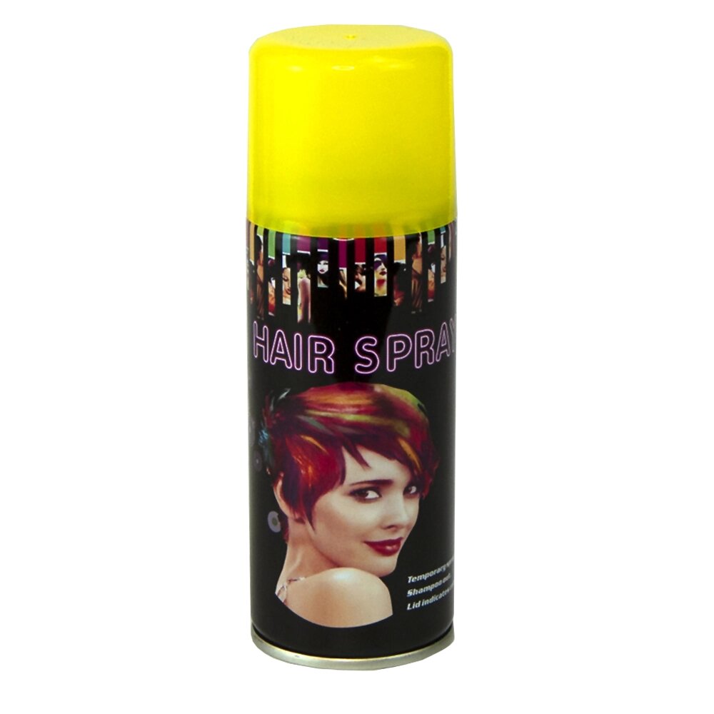 Спрей фарба для волосся (жовта) від компанії Shock km ua - фото 1
