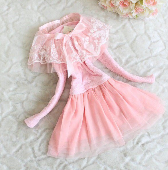 Сукня дитяча рожева 7201, розмір 110 від компанії Shock km ua - фото 1