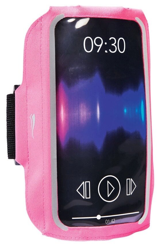 Сумка, чохол для смартфона на руку для бігу Crivit рожева від компанії Shock km ua - фото 1
