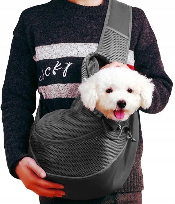 Сумка-рюкзак для тварин Reverse сірий від компанії Shock km ua - фото 1