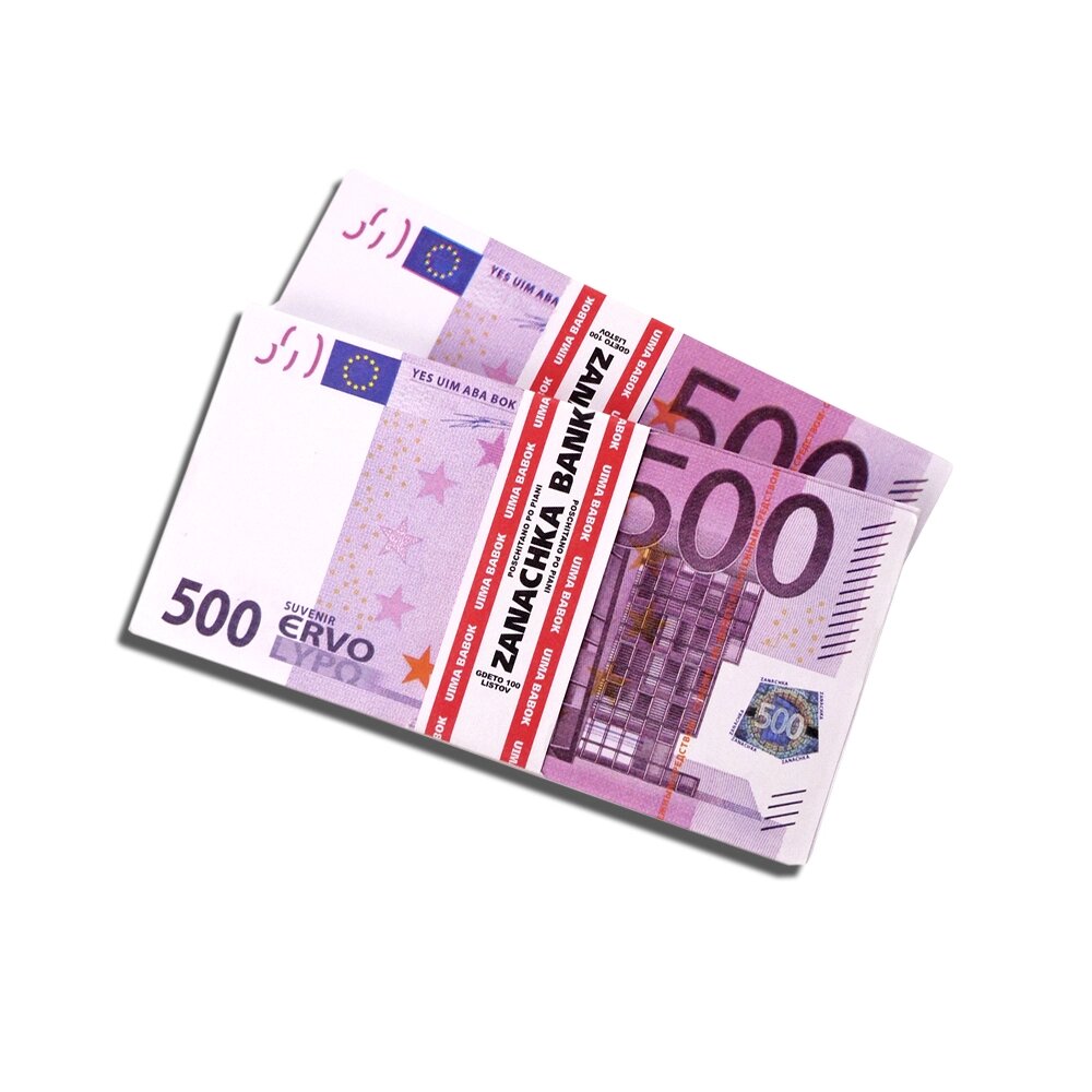 Сувенірні гроші 500 євро від компанії Shock km ua - фото 1