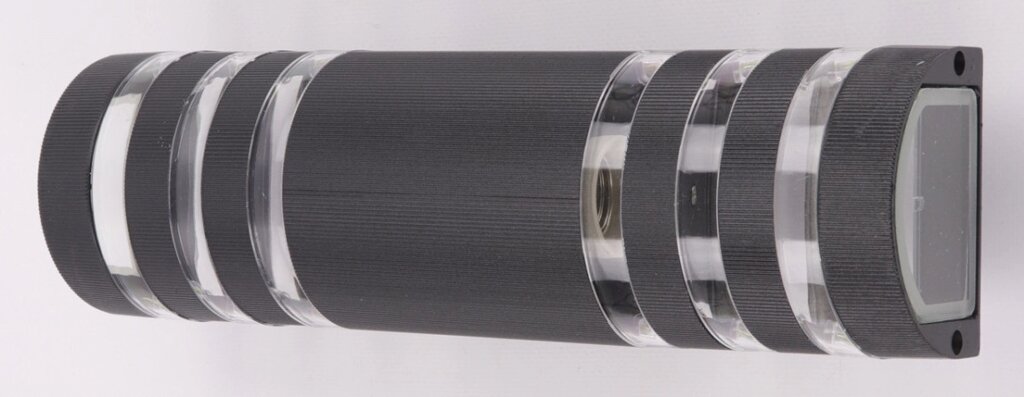 Світильник настінний/стельовий 8021/2-bk-s Чорний 34х10х10 см. від компанії Shock km ua - фото 1