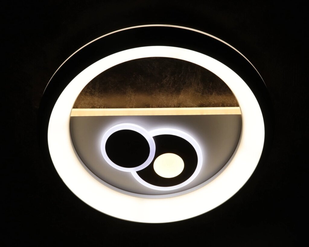 Світильник стельовий LED з пультом 25350 Білий 8х48х48 см. від компанії Shock km ua - фото 1