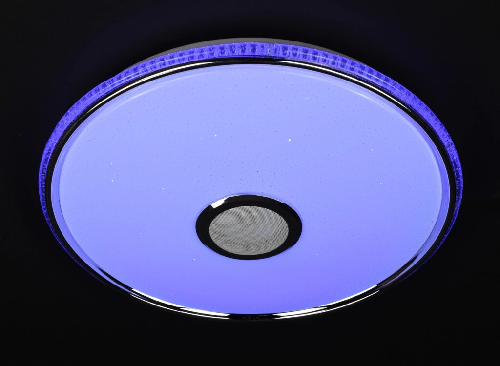 Світильник стельовий SMART LED з Bluetooth з пультом 27262 Білий 7х50х50 см. від компанії Shock km ua - фото 1