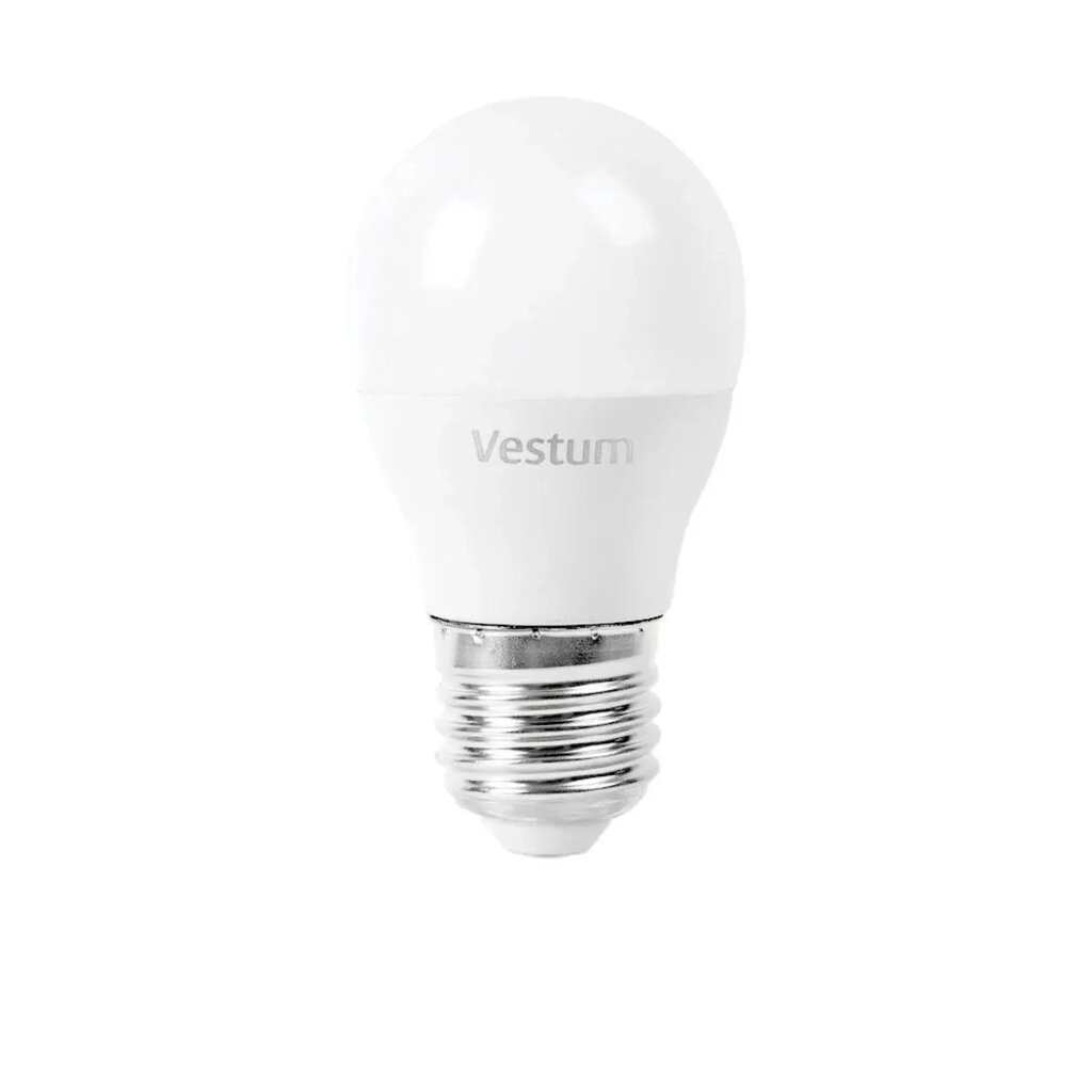 Світлодіодна лампа Vestum G-45 E27 1-VS-1209 8W від компанії Shock km ua - фото 1