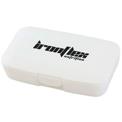 Таблетниця IronFlex Pill Box Біла від компанії Shock km ua - фото 1