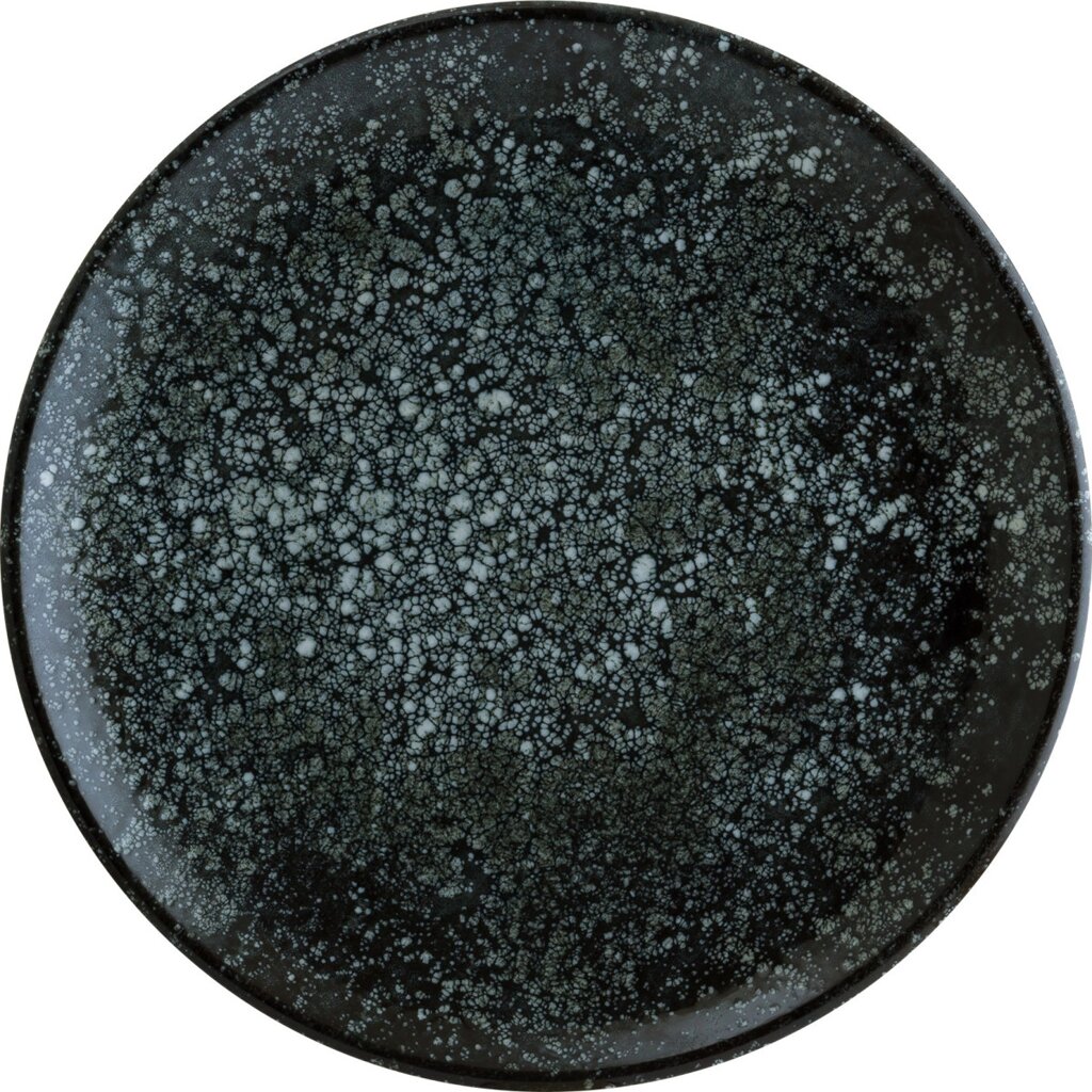 Тарілка десертна кругла Bonna COSBLGRM21DZ 21 см чорна від компанії Shock km ua - фото 1
