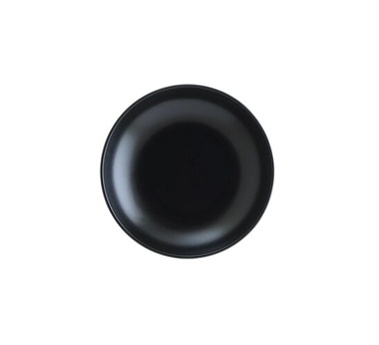 Тарілка для пасти кругла Bonna Notte NOTBNC28CK 28 см чорна від компанії Shock km ua - фото 1