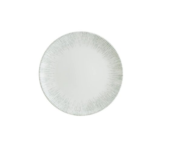 Тарілка обідня кругла Bonna Iris IRSGRM25DZ 25 см біла від компанії Shock km ua - фото 1