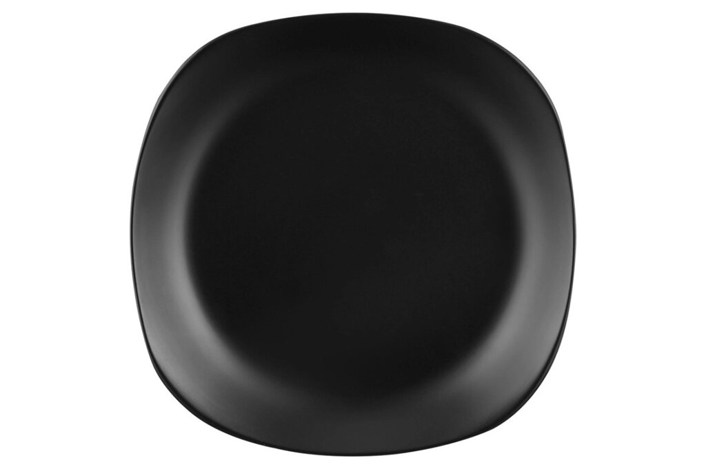 Тарілка супова кругла Ardesto Molize Black AR-2920-MB 20 см від компанії Shock km ua - фото 1