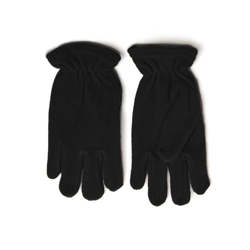 Теплі зимові флісові військові рукавички, рукавички для військових зсу Чорні, армійські рукавички від компанії Shock km ua - фото 1