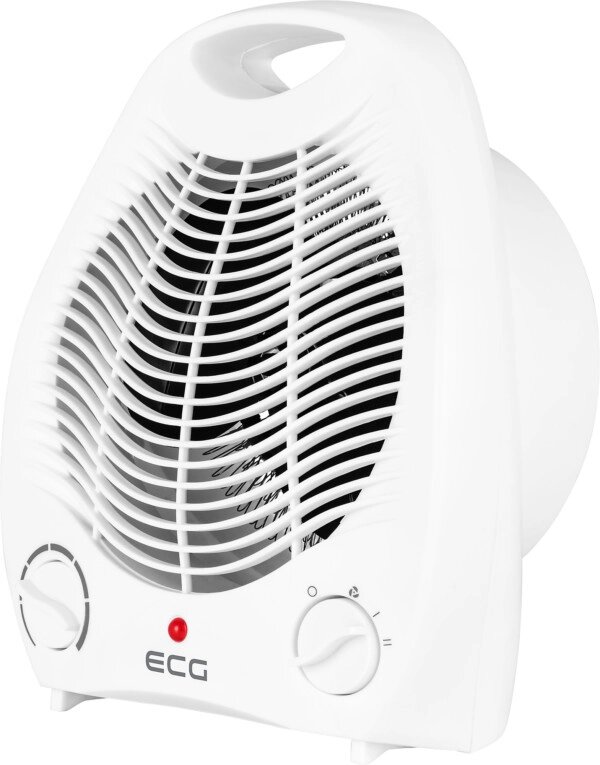 Тепловентилятор ECG TV-3030-Heat-R-White 2000 Вт білий від компанії Shock km ua - фото 1