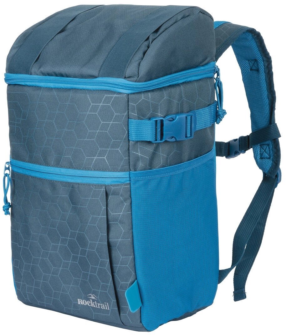 Терморюкзак, рюкзак-холодильник 10L Rocktrail синій від компанії Shock km ua - фото 1