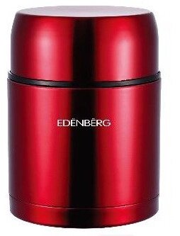 Термос харчовий Edenberg EB-3508-Black 500 мл чорний від компанії Shock km ua - фото 1