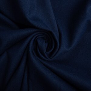 Тканина костюмна однотонна темно-синя темно-синя