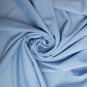 Тканина підкладкова трикотажна блакитна