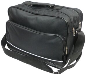 Тканинний портфель-сумка чоловіча Wallaby 2641 black, чорний