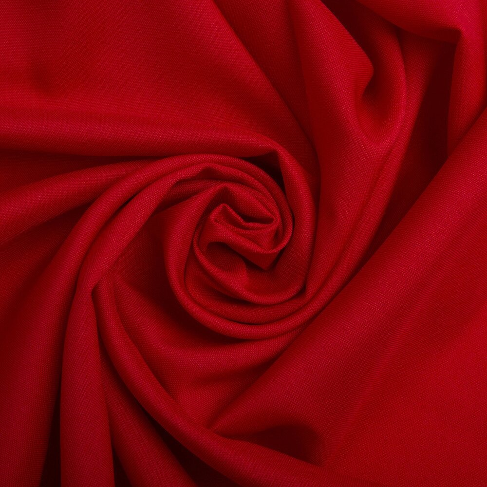 Тканина костюмна габардин червоний від компанії Shock km ua - фото 1