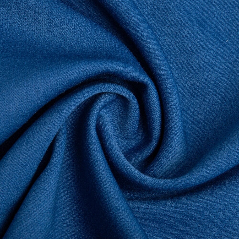 Тканина костюмна Міранда V-19 синя від компанії Shock km ua - фото 1