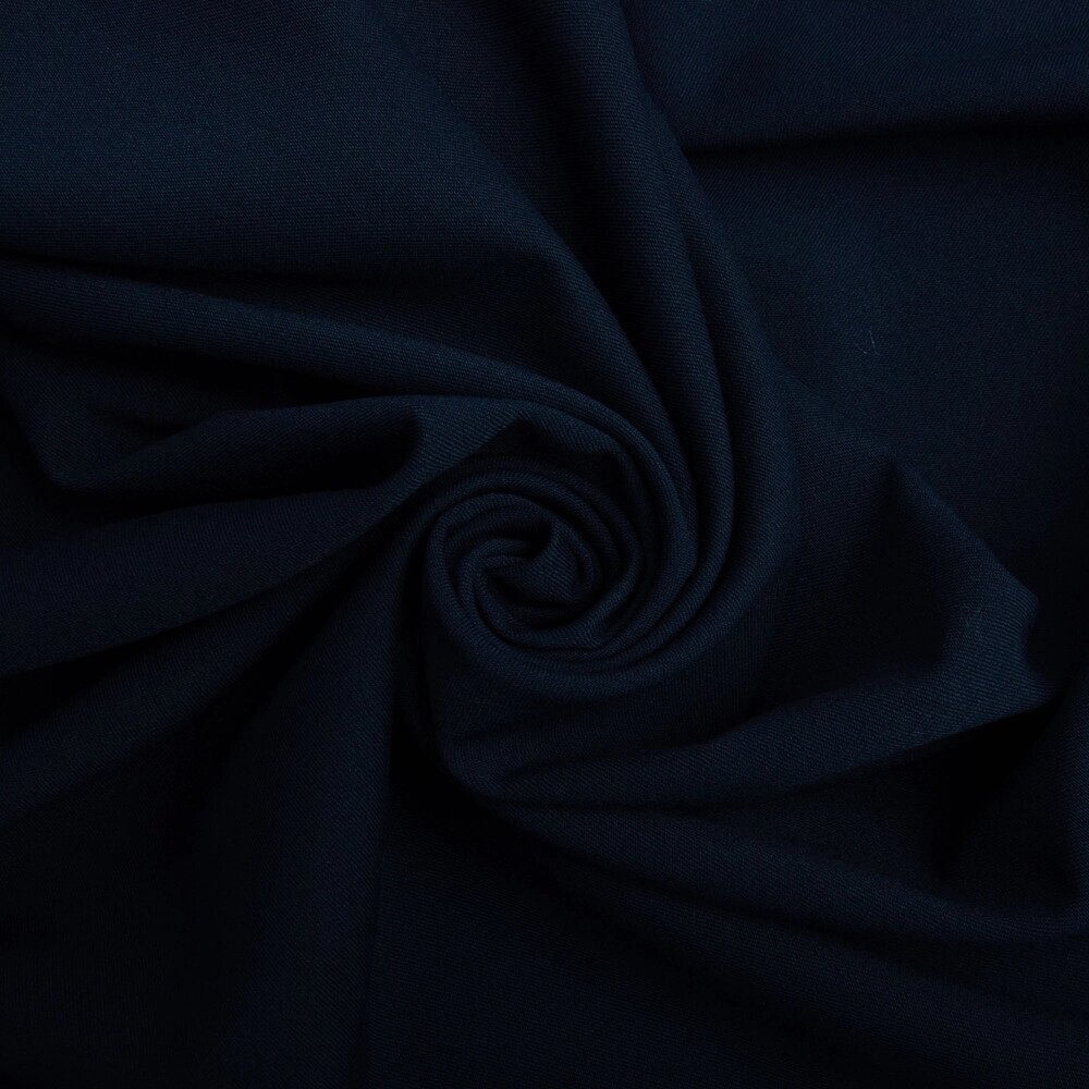 Тканина костюмна твіл Альфредо темно-синя від компанії Shock km ua - фото 1
