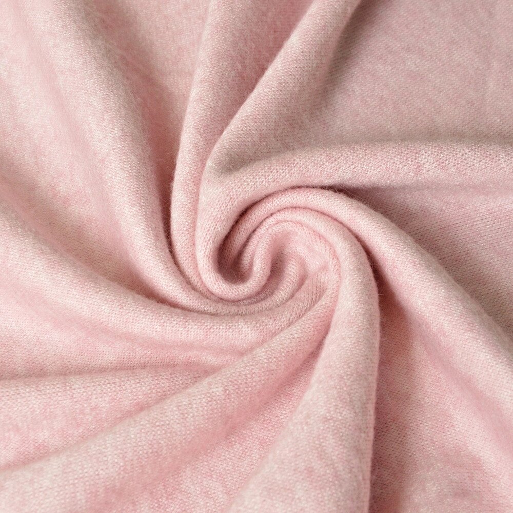 Тканина трикотаж Осінь двосторонній №46 рожевий від компанії Shock km ua - фото 1