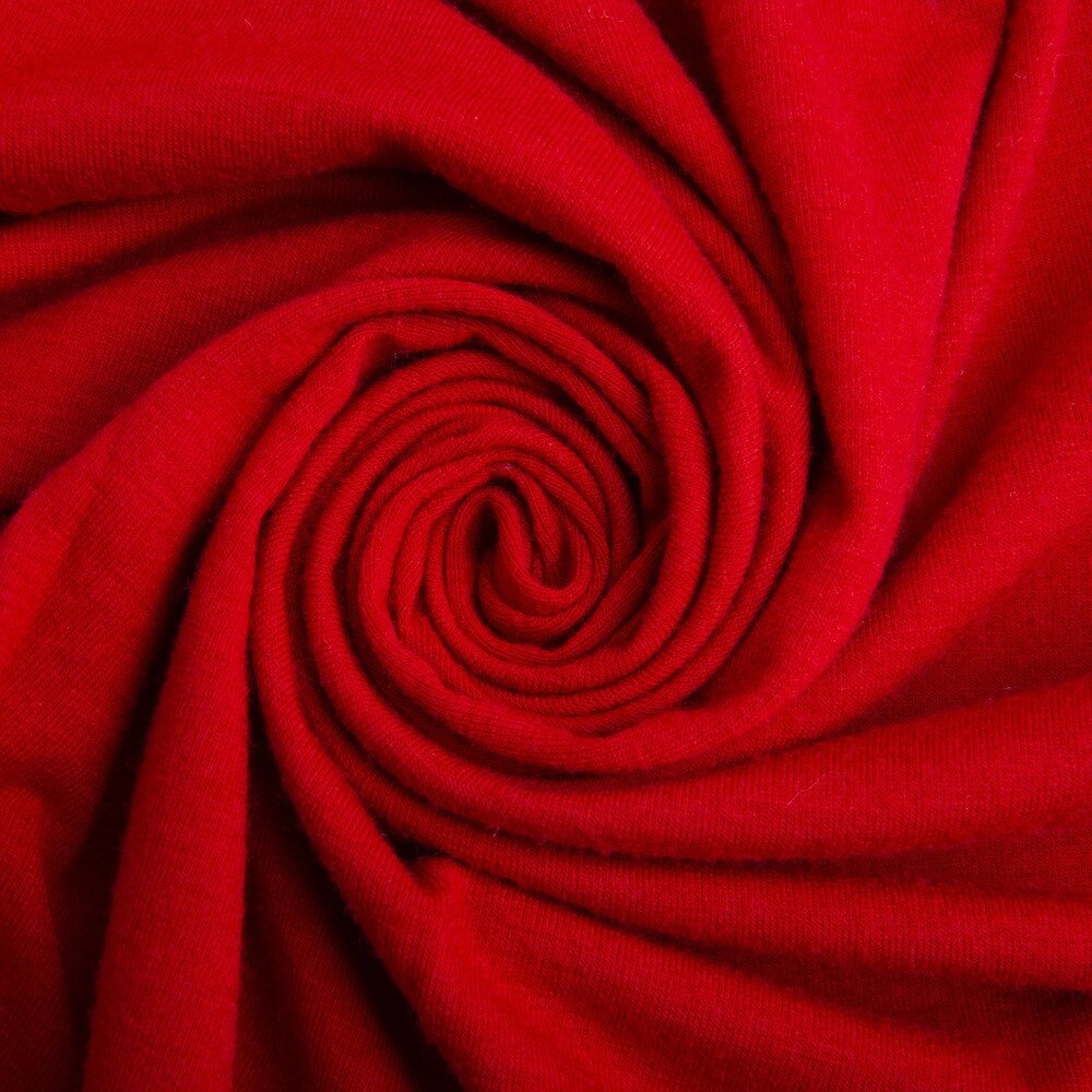 Тканина трикотаж Стиль червоний від компанії Shock km ua - фото 1