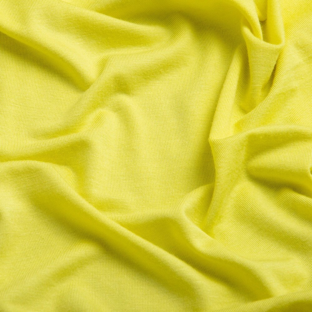 Тканина трикотаж віскоза Валенсія лимон від компанії Shock km ua - фото 1