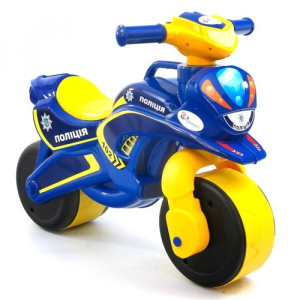 Толокар мотоцикл Doloni Toys 0139-64 70х35х50 см від компанії Shock km ua - фото 1